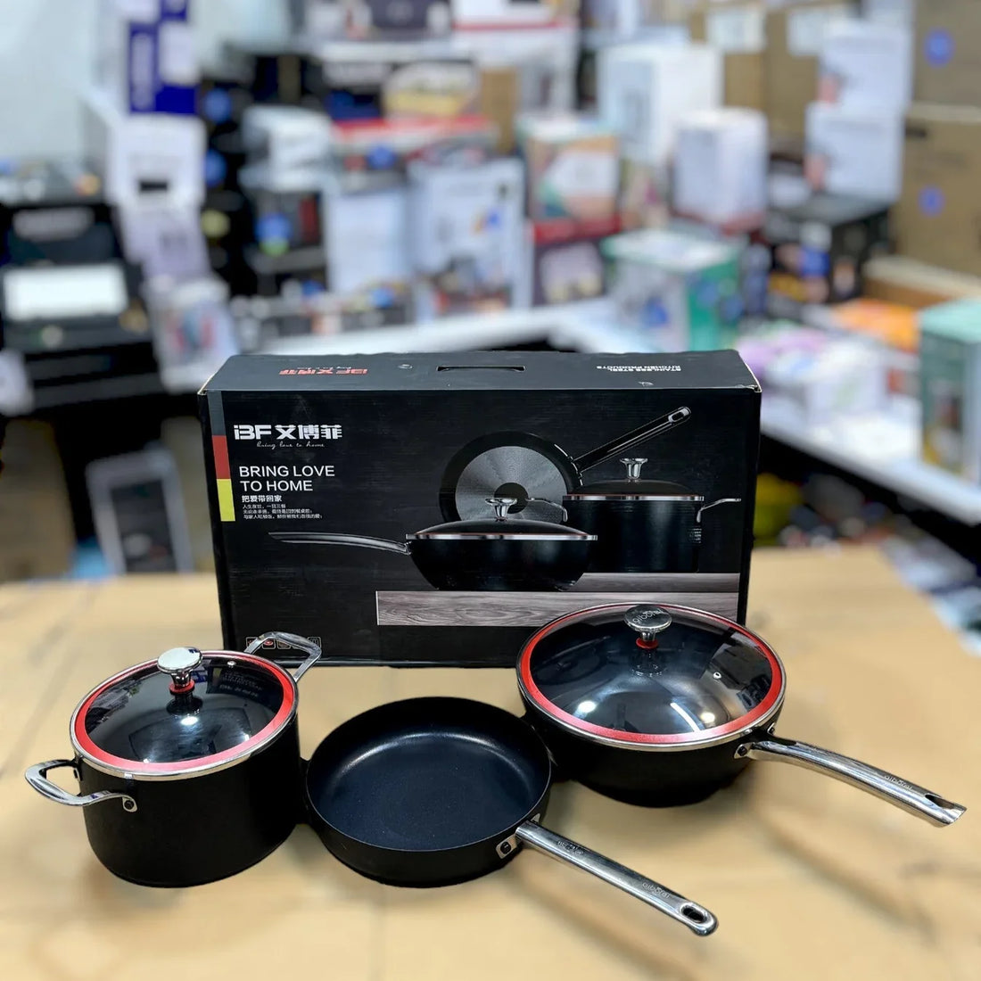 BF 3-in-1 Cookware Set: The Ultimate Kitchen Companion