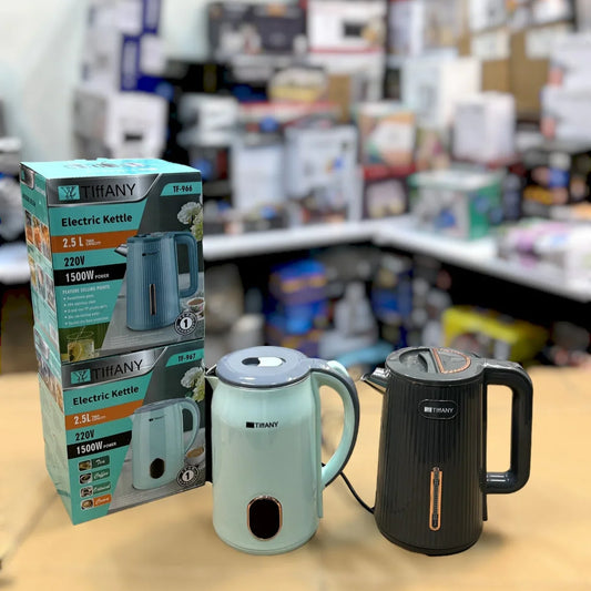 Tiffany 2.5L Electric Kettle – The Perfect Blend of Convenience and Efficiency